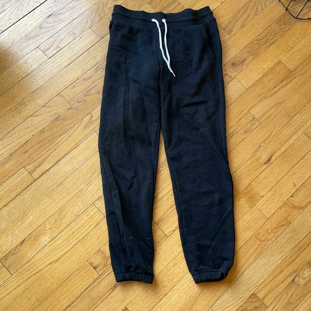 Black joggers
